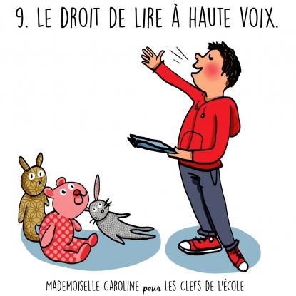 Le droit de lire à haute voix 