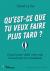 Qu'est-ce que tu veux faire plus tard ? 