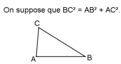 La réciproque du théorème de Pythagore en 4ème