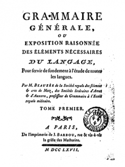 La Grammaire et le vocabulaire en 6ème