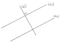 Comment démontrer que deux droites sont perpendiculaires ?