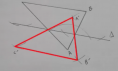 Comment tracer le symétrique d'un point au compas ?