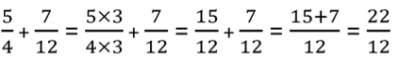 Addition de fraction 4ème