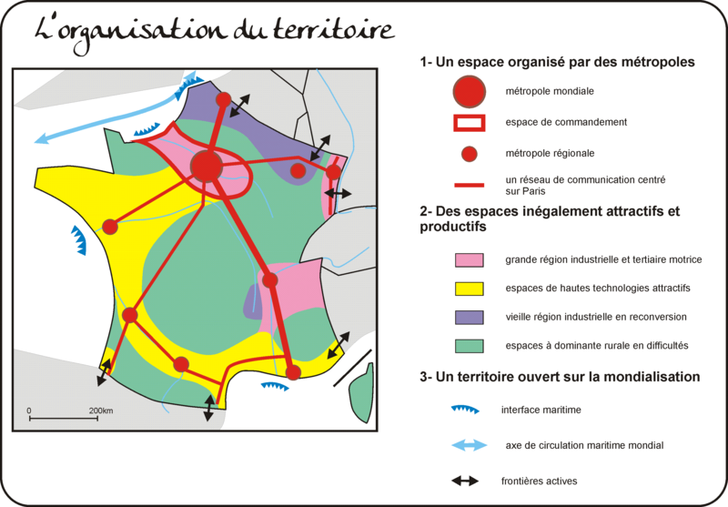 L'organisation du territoire