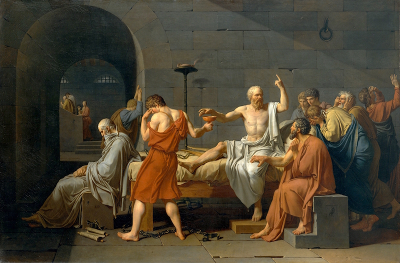 La mort de Socrate