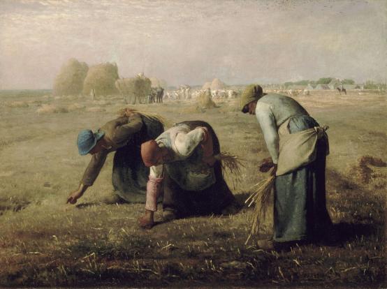 Les glaneuses de Millet