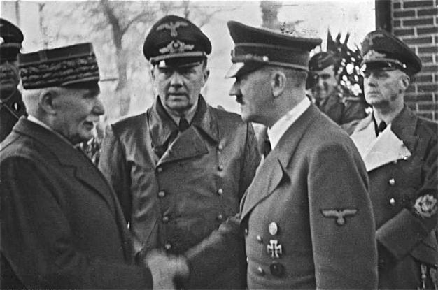 Pétain et Hitler