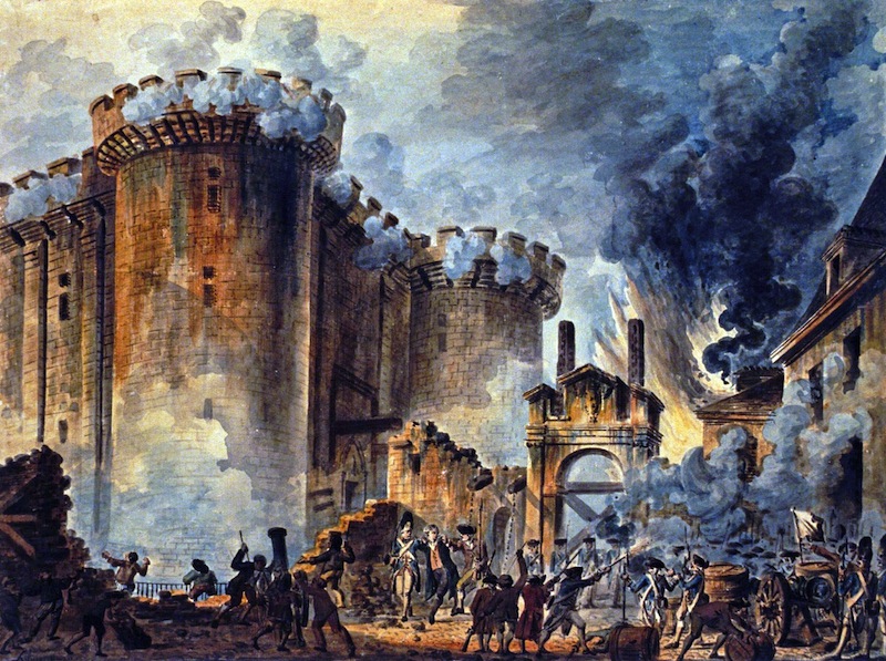 La Prise de la Bastille peinte par Jean-Pierre Houël