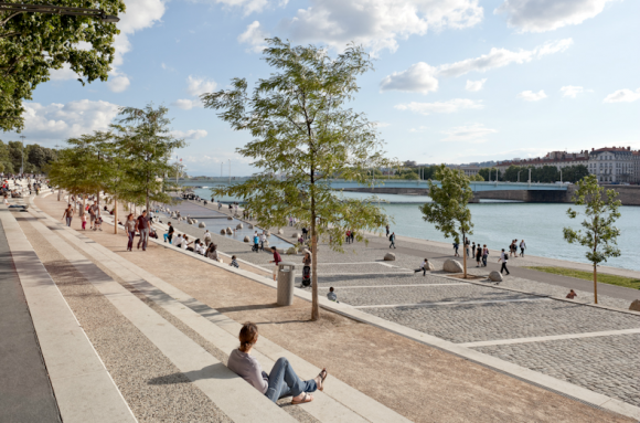 Réaménagement urbain à Lyon