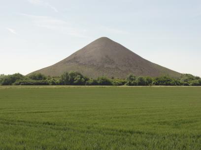 Terril dans le nord de la France