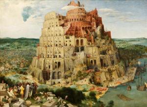 Tour de Babel Pieter_Bruegel_the_Elder_-_The_Tower_of_Babel_(Vienna)_-_Google_Art_Project_-_edited