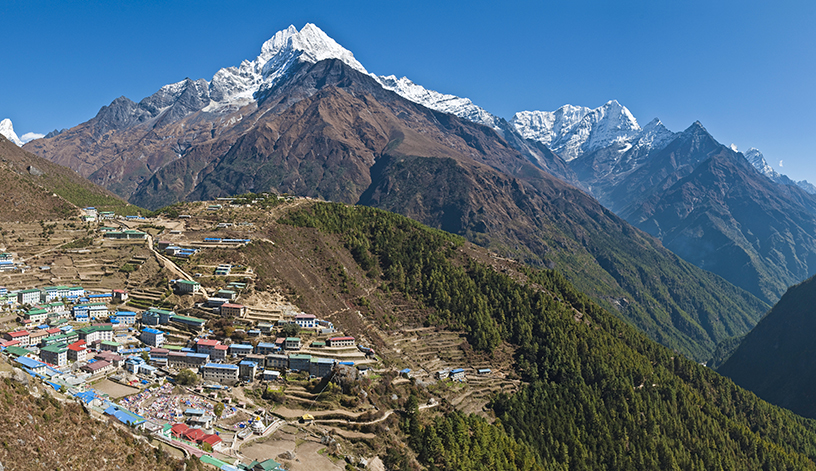 Village isolé au Népal-Géographie 6ème